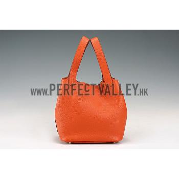 Hermes Picotin MM Orange 607501 Replica