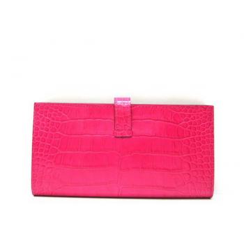 Hermes Wallet H1114 Wallet Pink