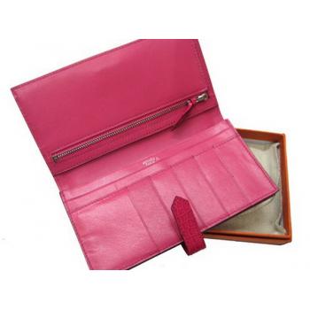 Hermes Wallet H1114 Wallet Pink