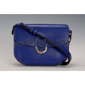 Hermes Cherche Midi Blue Bag