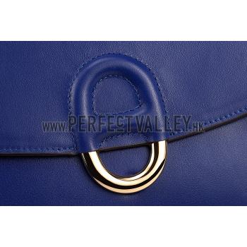 Hermes Cherche Midi Blue Bag