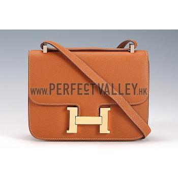 Hermes Constance Tan With Gold Hardware 608116