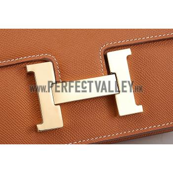 Hermes Constance Tan With Gold Hardware 608116