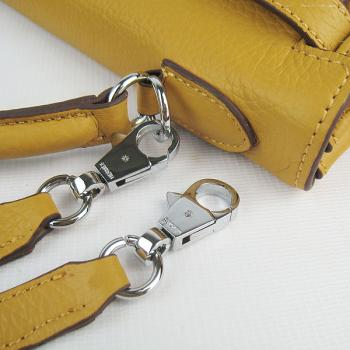 Hermes Kelly 6108 Ladies Cow Leather Yellow