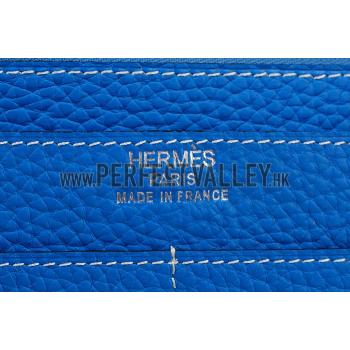 Hermes Dogon Wallet Blue Hydra 18926632