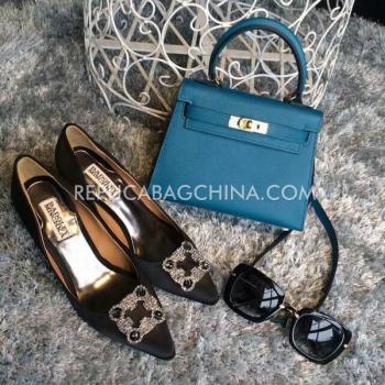 Replica Hermes Kelly Blue