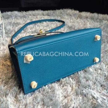 Replica Hermes Kelly Blue