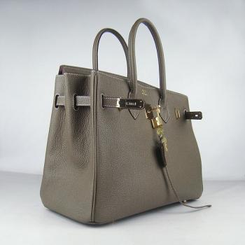 Hermes Birkin 6089 Ladies Handbag Grey