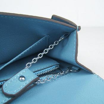 Hermes  bags H021 Ladies Cow Leather Blue