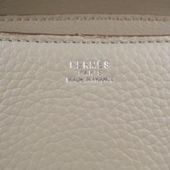 Hermes Constance H020 Cross Body Bag Cow Leather Grey