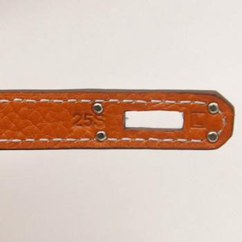 Cheap Hermes Clutches HK22 Briefcase Cow Leather Orange