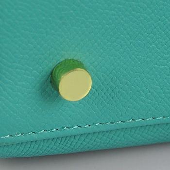 Hermes Original leather 6108 2way Lambskin Green