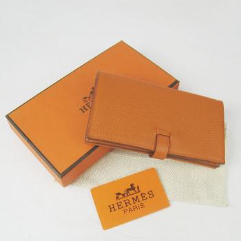 Hermes Wallet H015 Ladies Cow Leather