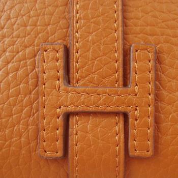 Hermes Wallet H015 Ladies Cow Leather