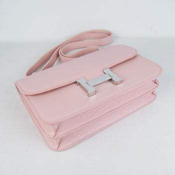 Hermes Constance H020 Ladies Cross Body Bag Pink Replica