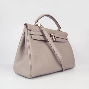 Hermes Kelly 6308 2way Cow Leather Handbag Replica