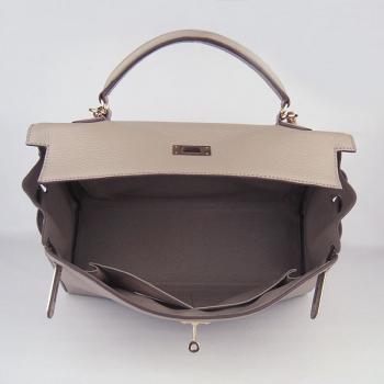 Hermes Kelly 6308 2way Cow Leather Handbag Replica