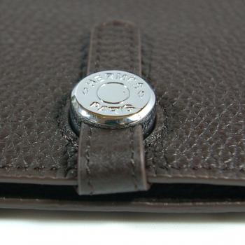 Hermes Wallet H001 Unisex Coffee