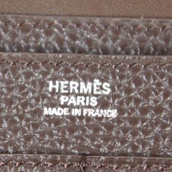 Hermes Wallet H001 Unisex Coffee