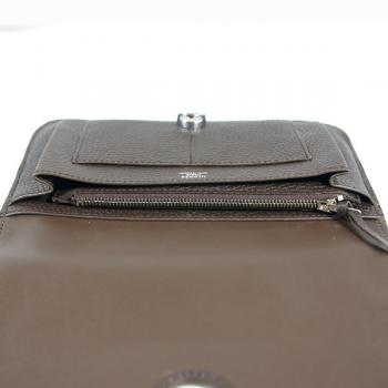 Hermes Wallet H001 Unisex Coffee