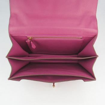 Hermes Stirrup bag 8088 2way Cow Leather Pink Replica