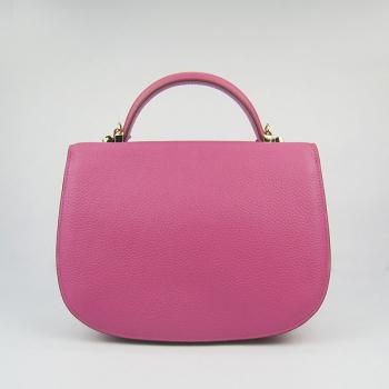 Hermes Stirrup bag 8088 2way Cow Leather Pink Replica