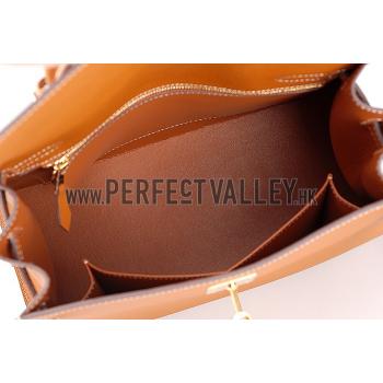 Hermes Kelly 28 Tan 608162 Replica