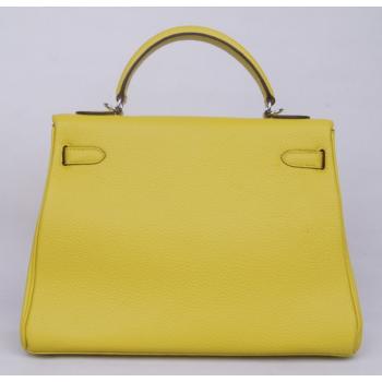 Replica Hermes Kelly H1043 Ladies Yellow Bag