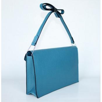 Hermes  bags 18322 Ladies Lambskin Blue