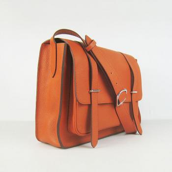 Hermes Steve H2810 Cow Leather Orange Replica