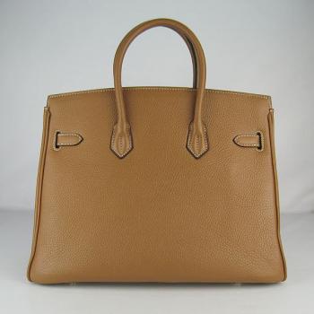 Hermes Birkin 6089 Ladies Cow Leather Coffee