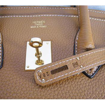 Hermes Birkin 6089 Ladies Cow Leather Coffee