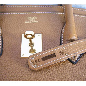 Hermes Birkin 6089 Ladies Cow Leather Coffee