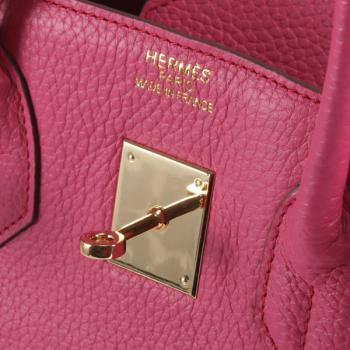 Hermes Birkin 1045 Handbag Purple