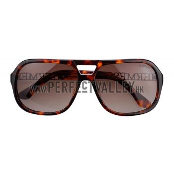 Replica Hermes Aviator With Hermes Logo Havana Sunglasses 307852