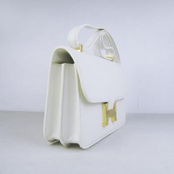 Replica Hermes Constance H020 Cow Leather White