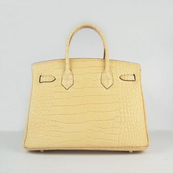 Replica Hermes Birkin 6088 Handbag Yellow