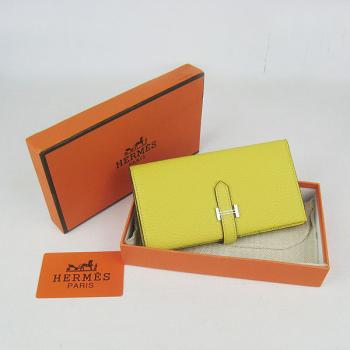 Hermes Wallet H005 Ladies Wallet Lambskin