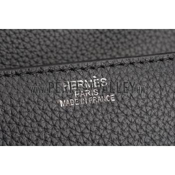 Hermes Man Messenger Large Black Bag