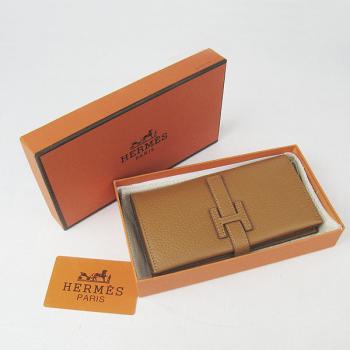 Hermes Wallet H015 Ladies Wallet Cow Leather