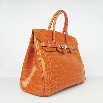 Replica Hermes Birkin 6089 Handbag Orange