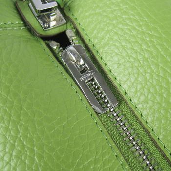 Hermes Bowling H2802 Ladies Lambskin Green Bag Replica