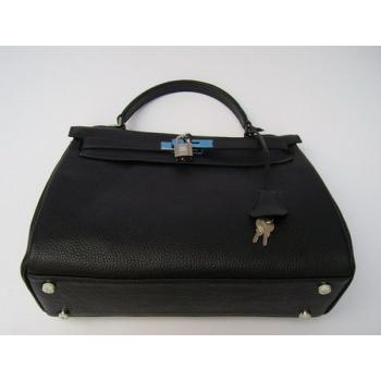 Cheap Cheap Hermes Kelly 62644 2way Black Bag