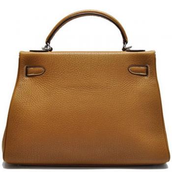 Hermes Original leather H1043 Ladies Cow Leather Coffee Replica