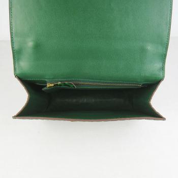 Hermes Constance H107 Ladies Snake Leather Green