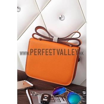 Hermes Constance Orange With Gold Hardware 608111