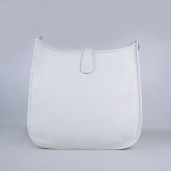 Hermes Evelyne 6309 Ladies Cross Body Bag White