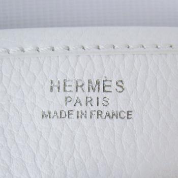 Hermes Evelyne 6309 Ladies Cross Body Bag White