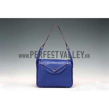 Hermes Lindy 30 Dark Blue Bag 607470