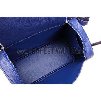 Hermes Lindy 30 Dark Blue Bag 607470